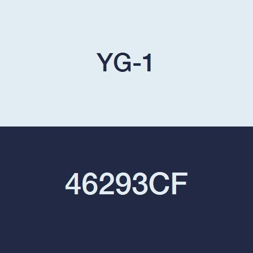YG - 1 46293CF HSSCo8 Uç Frezesi, 4 Flüt, Düzenli Uzunluk, Bilyalı Burun, Çift, TiAlN-Futura Kaplama, 3-1/4 Uzunluk, 3/16