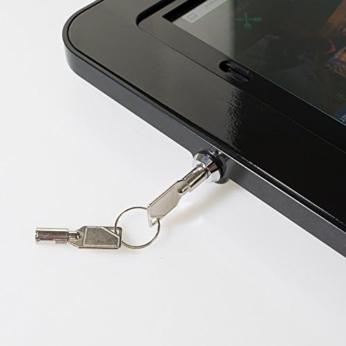 Padholdr tarafından Maruz Kalan Ana Düğme ve Kapalı Kamera Beyaz S Line Serisi ile iPad 2/3/4 Kutup Montajı