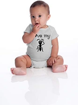 Ben Aşk Benim Teyze Komik Bebek Bebek Creeper, Yeğeni Neice Hediye - Aşk için Teyze Tek Parça Yenilik Bodysuit