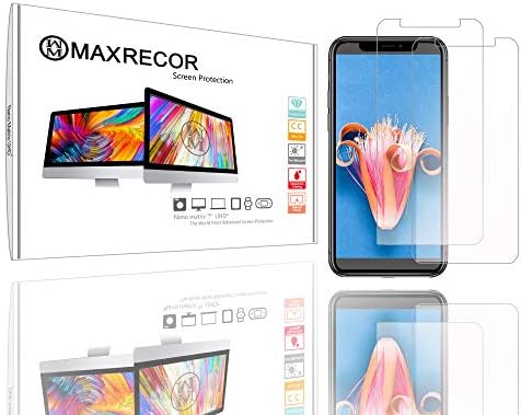 Motorola Rival A455 Cep Telefonu için Tasarlanmış Ekran Koruyucu - Maxrecor Nano Matrix Parlama Önleyici (Çift Paket Paketi)