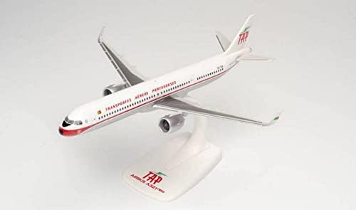 Ölçekli Modeli ile Uyumlu Airbus A321neo DOKUNUN HAVA Portekiz Retro 75th 1: 200 HERPA HP613316