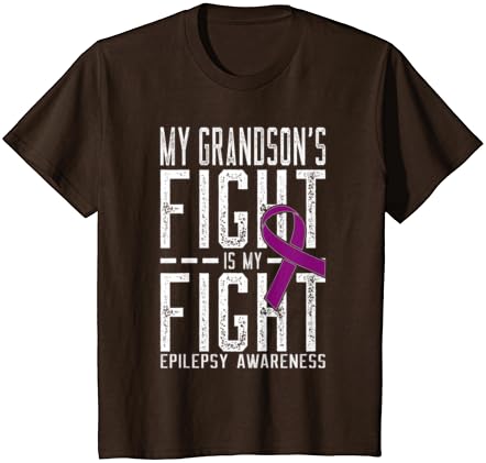 Torunumun Dövüşü Benim Dövüşüm Epilepsi Farkındalığı T-Shirt