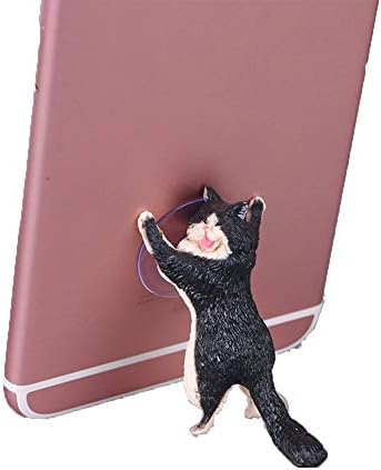 SIWEI 1 ADET Cep Telefonu Tutucu, Sevimli Kedi Tablet Akıllı telefon Tutucu Masası Araba Enayi Braketi ile Montaj Standı