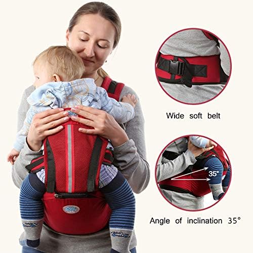 Yenidoğan için Bebek Taşıyıcı, 4'ü 1 Arada Yenidoğan Toddler Bebek Taşıyıcı Sırt Çantası ve Ön Bebek Askısı Taşıyıcı 36 Aya
