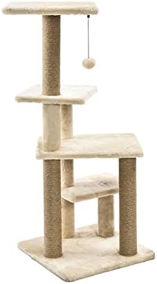 Platformlu Temelleri Kedi Ağacı, Tırmalama Direkleri