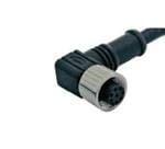 Ethernet Kabloları/Ağ Kabloları 4 POS PVC DİŞİ M12 R/A 5M C/A (2'li Paket) (1838256-3)