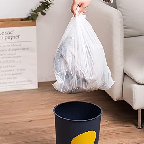 LZQBD çöp kovaları, çöp tenekesi, atık kağıt Sepeti Akıllı Kağıt Sepetleri Banyo, ofis Yatak Odası Büyük Kağıt Kovaları,Turuncu,