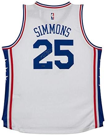 Ben Simmons İmzalı 76ers Ev Forması-Üst Güverte-İmzalı NBA Formaları