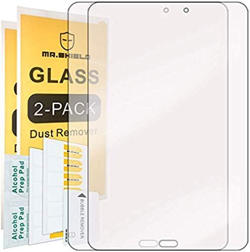 [2-PACK] - Mr. Kalkan Samsung Galaxy Tab E 8.0 İçin Tasarlanmış [Temperli Cam] Ekran Koruyucu [0.3 mm Ultra İnce 9 H Sertlik