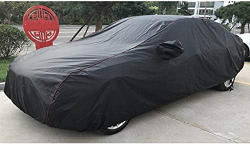 jsmhh Araba Kapak Su Geçirmez ve Nefes, Volkswagen Tiguan ile Uyumlu Özel Açık Araba Kapak Oxford Kumaş Kalın Kumaş Yağmur/Güneş