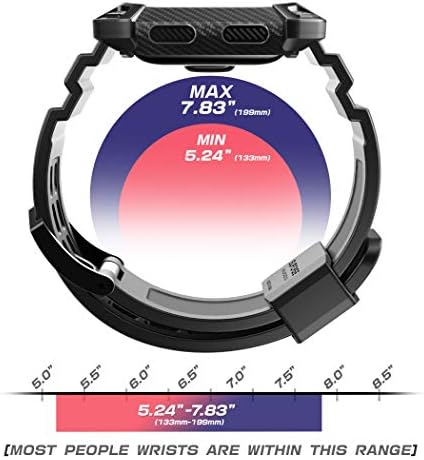 SUPCASE [Unicorn Beetle Pro] Sağlam Kılıf Kayış Bantları için Fitbit Blaze Spor akıllı saat, Fitbit Blaze Bantları ile Koruyucu