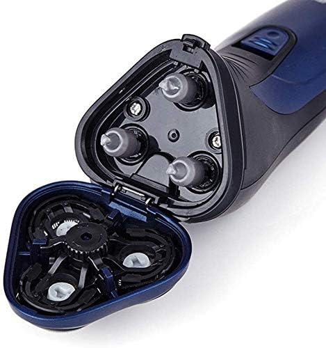 XIXIDIAN jilet erkekler için, elektrikli tıraş makinesi erkekler için ıslak ve kuru IPX7 su geçirmez 3-bıçak akülü traş makineleri