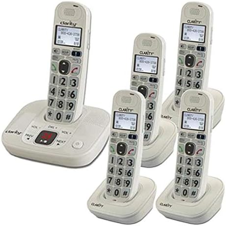 Clarity D712 Telefon ve 4 Telefon