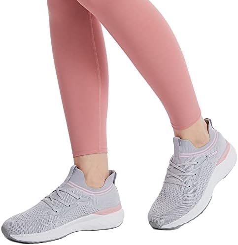KUBUA kadın yürüyüş ayakkabısı Çorap Sneakers Mesh Kayma koşu ayakkabıları Bayan Kız Lightweiht Tenis Ayakkabıları
