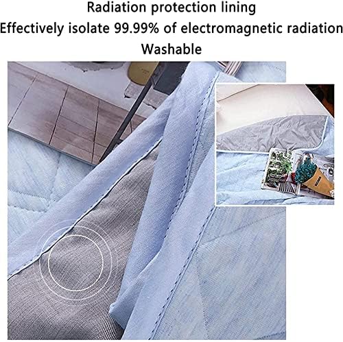 CXSMKP EMF Anti-Radyasyon yatak çarşafı Hamile Battaniye Radyasyon Kalkanı 5G Koruma Analık Bebek Çantası Yumuşak ve Nefes
