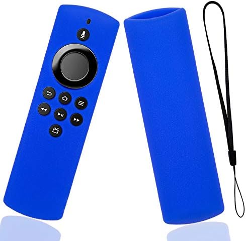 TV Stick Lite Uzaktan Kumanda için Kapak, Kordon Mavi ile Silikon Koruyucu Kılıf Kılıfı
