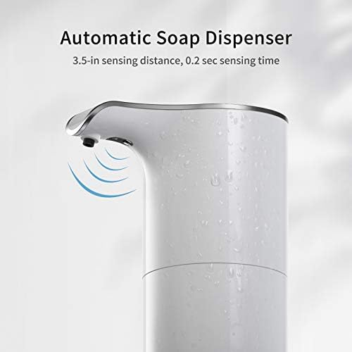 TKORW Otomatik Fotoselli Sabunluk, Ayarlanabilir Hacimli 15oz/450ml Şarj Edilebilir Köpük Sabun Dispenseri, Banyo/Ofis / Otel