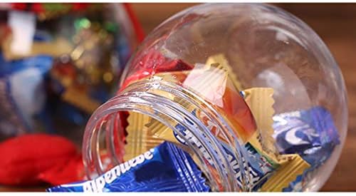 Holibanna 1 Pc Noel saklama kutusu Yaratıcı Gıda Depolama Kavanoz şeker kavanozu Hediye Christams Malzemeleri için Bisküvi