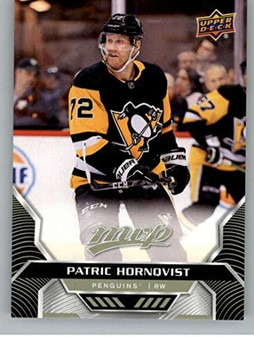 2020-21 Üst Güverte MVP 31 Patric Hornqvist Pittsburgh Penguins NHL Hokey Ticaret Kartı