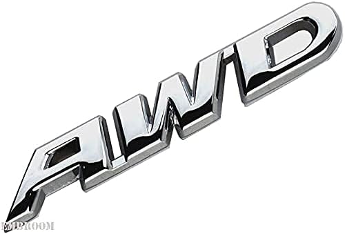 3D AWD Amblem Sticker Metal AWD rozeti fit SUV 4 Çekişli AWD