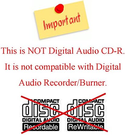 Akıllı Satın Al CD-R 1200 Paket 700mb 52x Yazdırılabilir Beyaz Mürekkep Püskürtmeli Boş Kaydedilebilir Diskler, 1200 Disk,