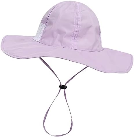 UPF 50 + Ayarlanabilir Bebek güneş şapkası, Bebek Kız Erkek Bebek Yürümeye Başlayan Çocuk için plaj şapkası, Küçük Çocuklar
