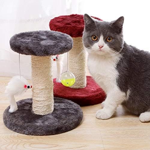Kedi Tırmalama Küçük Kedi Ağacı Kulesi, kedi Tırmanma Çerçeve Mobilya Tırmalama için Kitty Dağcı Evi Kedi Oyun Kulesi Aktivite