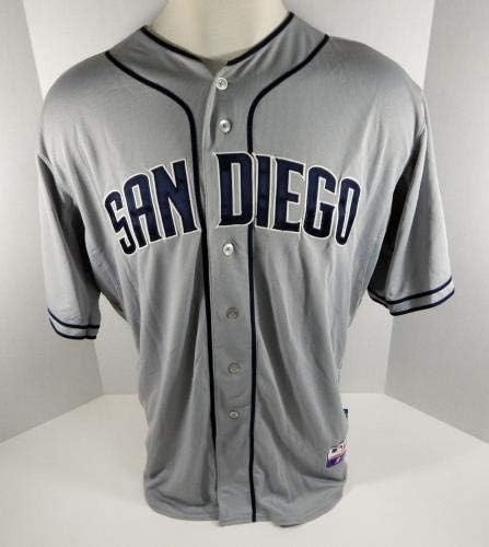 2012 San Diego Padres Darren Balsey 36 Oyunu Yayınlandı Gri Forma - Oyun Kullanılmış MLB Formaları