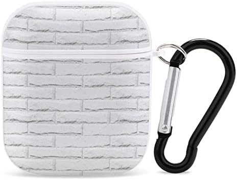 Airpods Kılıf Beyaz Kafes Duvar Airpod Hard Case Kapak Kulaklık Kılıfları Apple Airpods1 Airpods2