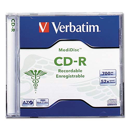 VER94737 - Açıklama: Beyaz Termal Yazdırılabilir Disk-Verbatim CD-R Medi-Disk-100'lü Paket
