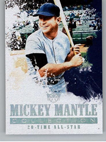 2018 Panini Elmas Kings Mickey Manto Koleksiyonu 2 Mickey Manto Yankees Resmi MLB PA Beyzbol Ticaret Kartı Ham (NM veya Daha