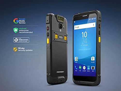 Envanter Yönetimi için RFID 2D Barkod Tarayıcı ile 5.5 inç Android 10.0 Sağlam El Cep Telefonu
