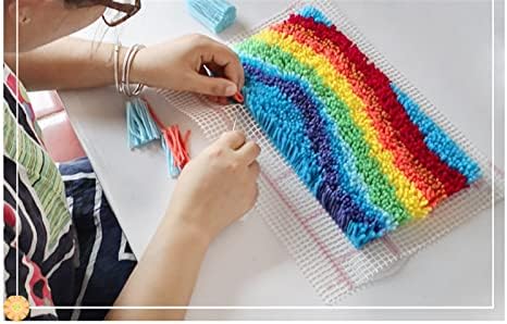 BVSLJLKSJG Mandal Kanca Yastık Kitleri Yastık Mat DIY Kuş Desenler Çapraz Dikiş Dikiş Crocheting Yastık Nakış (Renk: 61 cm