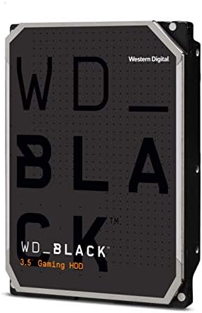 Western Digital 4 TB WD Siyah Performans Dahili Sabit Disk HDD-7200 RPM, SATA 6 Gb / sn, 256 MB Önbellek, 3,5 - WD4005FZBX