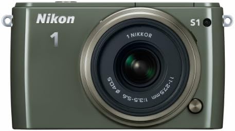 11-27.5 mm VR 1 NİKKOR Lensli Nikon 1 S1 10.1 MP HD Dijital Fotoğraf Makinesi (Haki)
