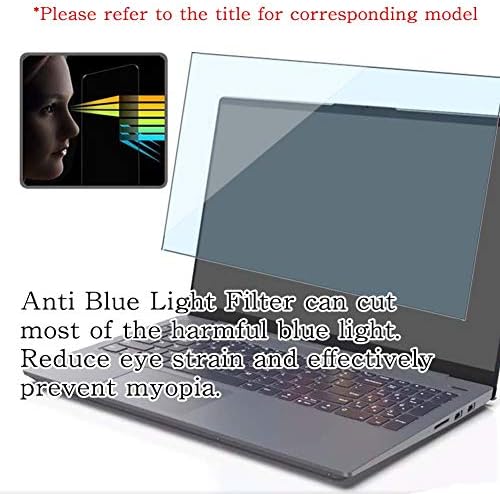 Puccy Anti Mavi Işık Temperli Cam Ekran Koruyucu Film, NEC LAVİE Direct ile uyumlu N15 (S) 15.6 Dizüstü Bilgisayar (Yalnızca