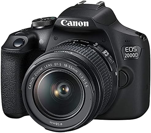 Canon EOS 2000D (Rebel T7) EF-S 18-55mm Lensli DSLR Kamera + A-Cell Aksesuar Paket İçeriği: 2 Paket SanDisk 64GB Hafıza Kartı
