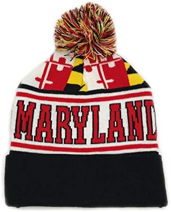 CTX Şapkalar Maryland Bayrak Deseni - Beanie Cap
