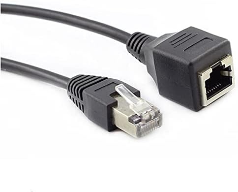 Konnektörler 5 adet / grup RJ45 Ağ Uzatma Kablosu Erkek Kadın Ethernet LAN 100 M Kablo 30 cm 50 cm 1 m Korumalı - (Kablo Uzunluğu: