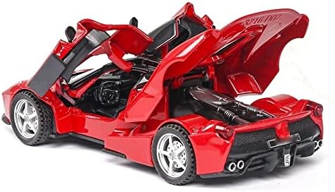 CHENRONG Alaşım Araba oyuncak 1:32 F-errari için GY3216 Alaşım spor araba Diecast araç ses ışık Geri Çekin Model oyuncaklar