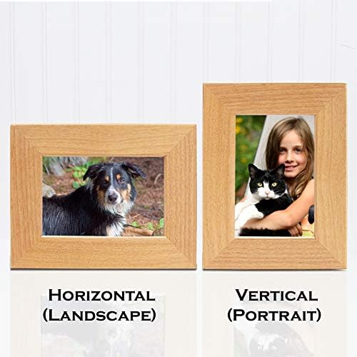 Kalbimde kazınmış Pet Bellek Çerçeve Kişiselleştirilmiş Köpek Anıt Hediyeler (4x6 Fotoğraf) w / ” Pençe Baskılar Özel Mesaj