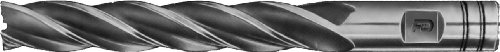 F & D Tool Company 18383-F912 Çoklu Flüt Uç Frezesi, Tek Uçlu, Ekstra Uzun, Yüksek Hız Çeliği, 3/8 Mil Çapı, 3/8 Sap Çapı,