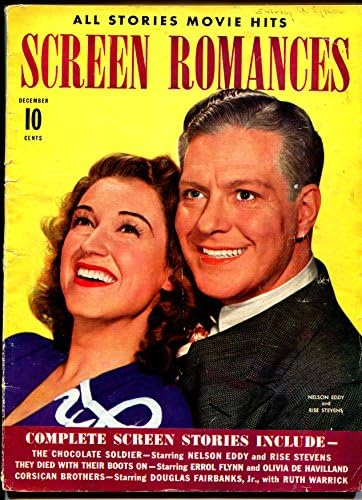 Ekran Romances 12/1941-Fotoğraf resimli film hikayeleri-Nelson Eddy-VG