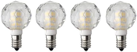 JCKing (10 paketi) 5 W E12 LED Lamba SMD 2835 Golbe LEDs AC 110 V-130 V Sıcak Beyaz 2500 K, 500 LM, 50 W Akkor Yedek Ampul