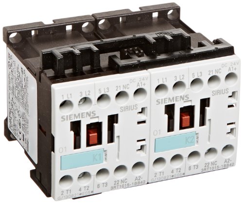 Siemens 3RA13 15-8XB30-1BB4 Motor Kontaktör Grubu, Tamamen Kablolu ve Test Edilmiş, DC Çalışma, S00 Boyutu, 7A Maksimum Endüktif