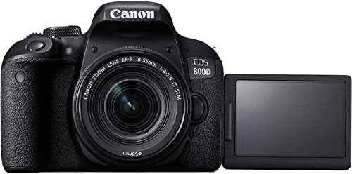 Canon EOS Rebel 800D / T7i DSLR Fotoğraf Makinesi 18-55 4-5.6 ıs STM Lensli (1895C002) + Canon EF 50mm Lens + 64GB Hafıza Kartı