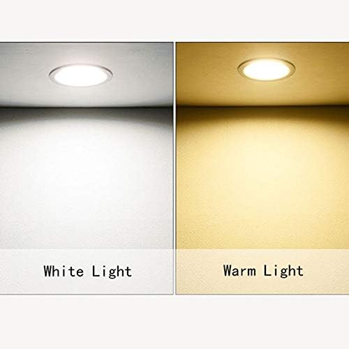 Modern Gömme aydınlatma 3 W LED gömme Downlight alüminyum beyaz ışıklandırmalı gömülü COB tavan ışıkları entegre yuvarlak Ultra-ince