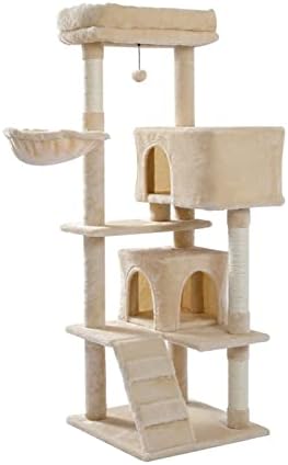 NİNGLİU Kedi Tırmanma Çerçeve Kediler Yavru için Çok Seviyeli Kulesi Oyuncak Kediler Tırmanma Çerçeve Adım Merdiven