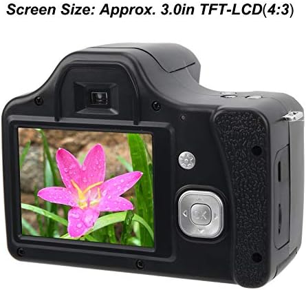 18X Zoom HD SLR Kamera, 24MP Uzun Odak Uzaklığı Taşınabilir dijital Kamera, 3.0 in LCD Ekran USB Bağlantı Noktası Şarj Aile