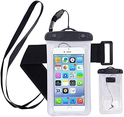 IPX8 su geçirmez Cep telefonu kılıfı - kılıf - çanta - Kordon, Kol Bandı ve 6 inç'e kadar Cep Telefonları için Ses Jakı